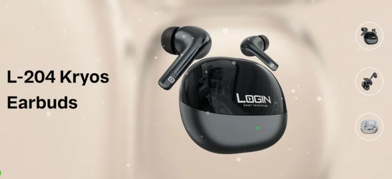 Login Smart Technology Launches L-204 Kryos Earbuds