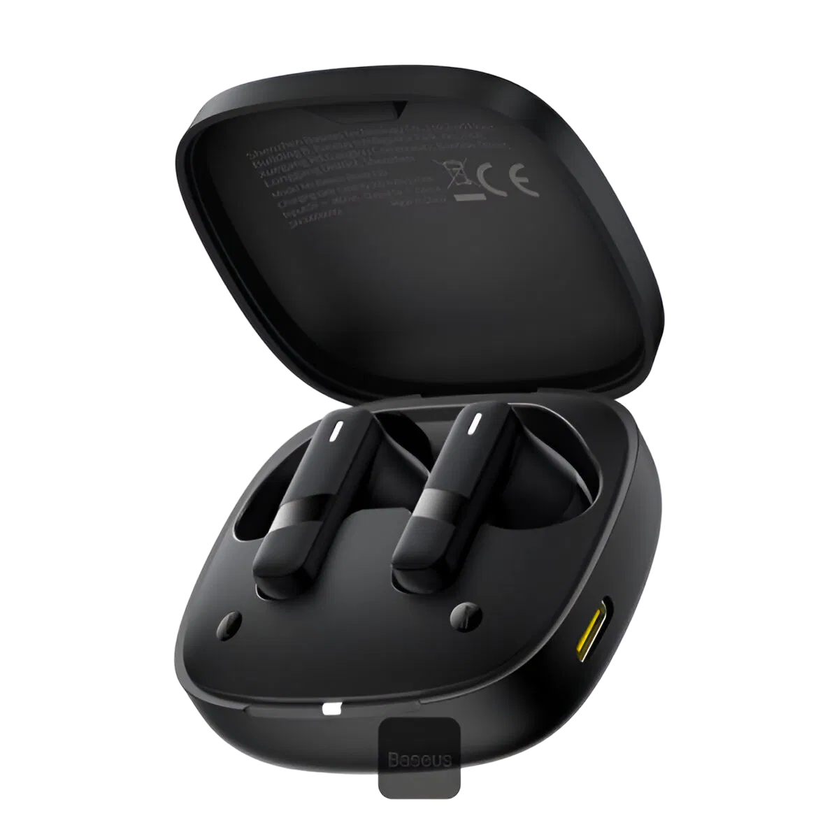 Baseus BowieE20 Earbuds case black earbudspk
