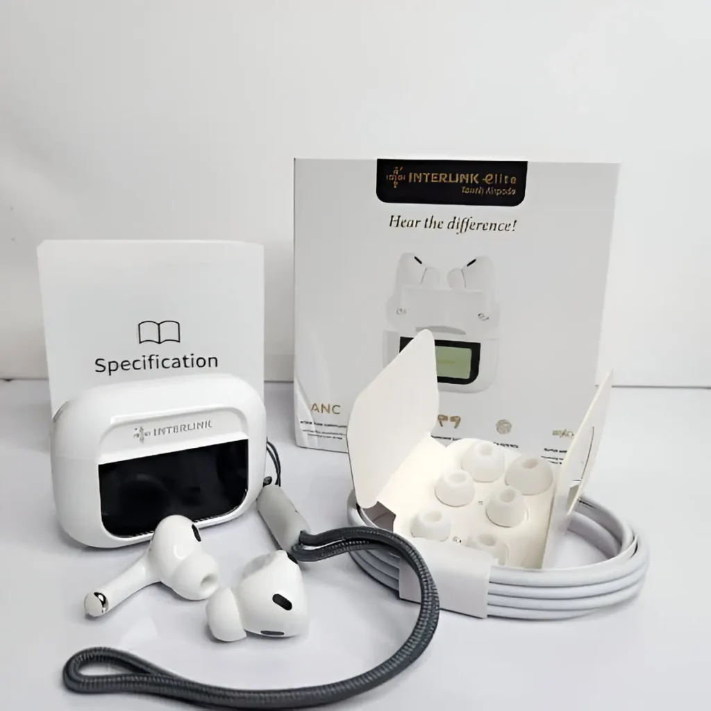 Interlink Touch Screen AirPods inside box