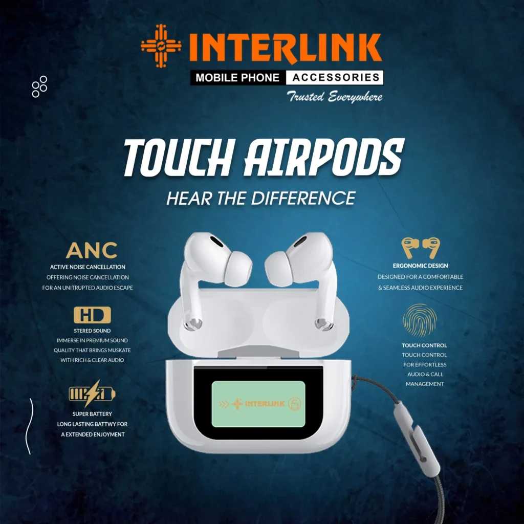 Interlink Touch Screen AirPods price in Pakistan
