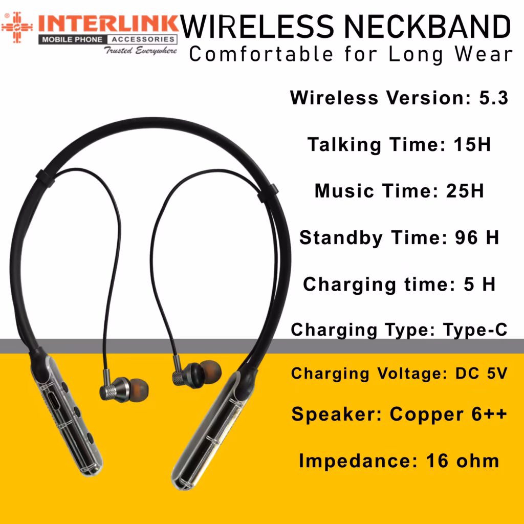 Interlink Voice Changer Neckband specs