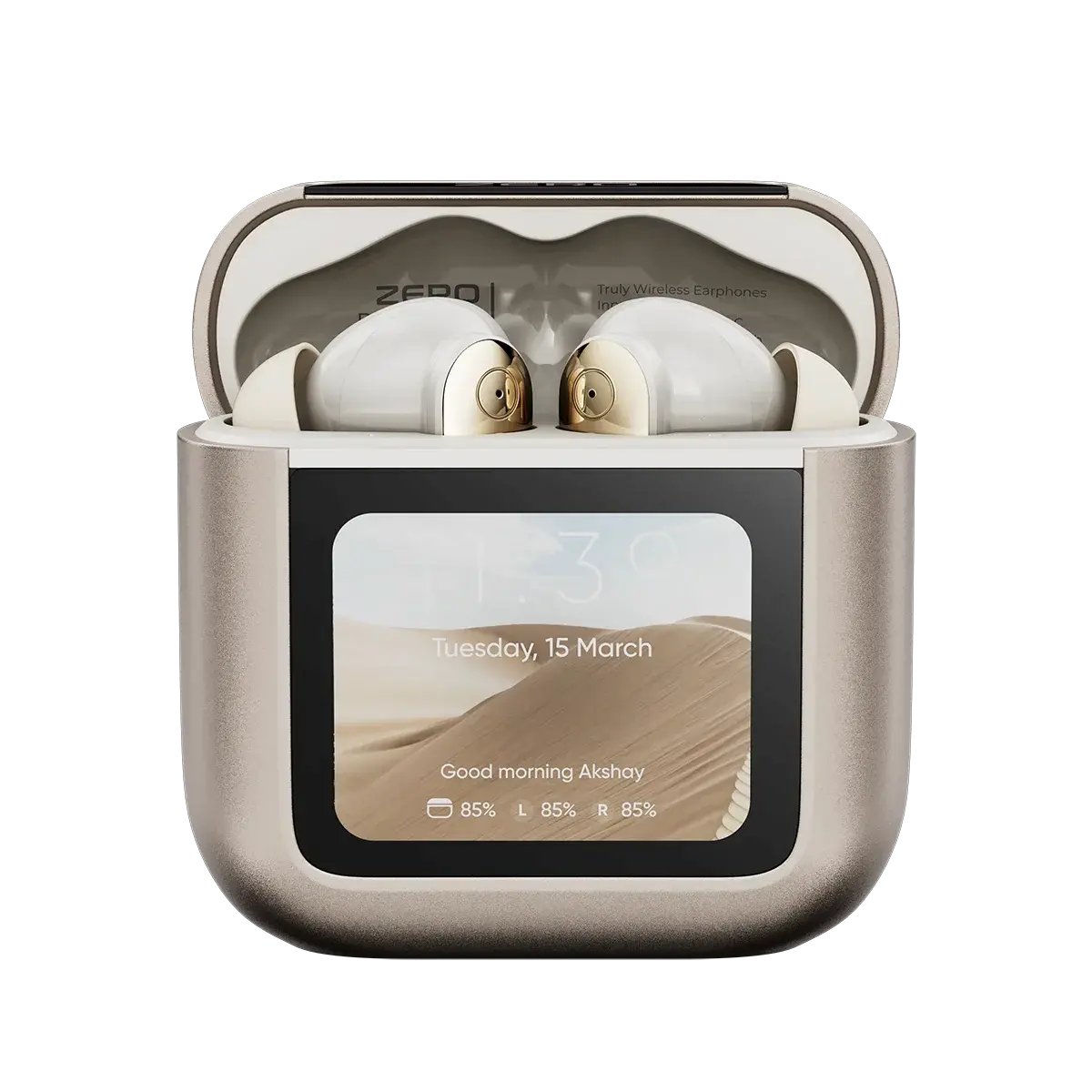 Zero Display Earbuds gold
