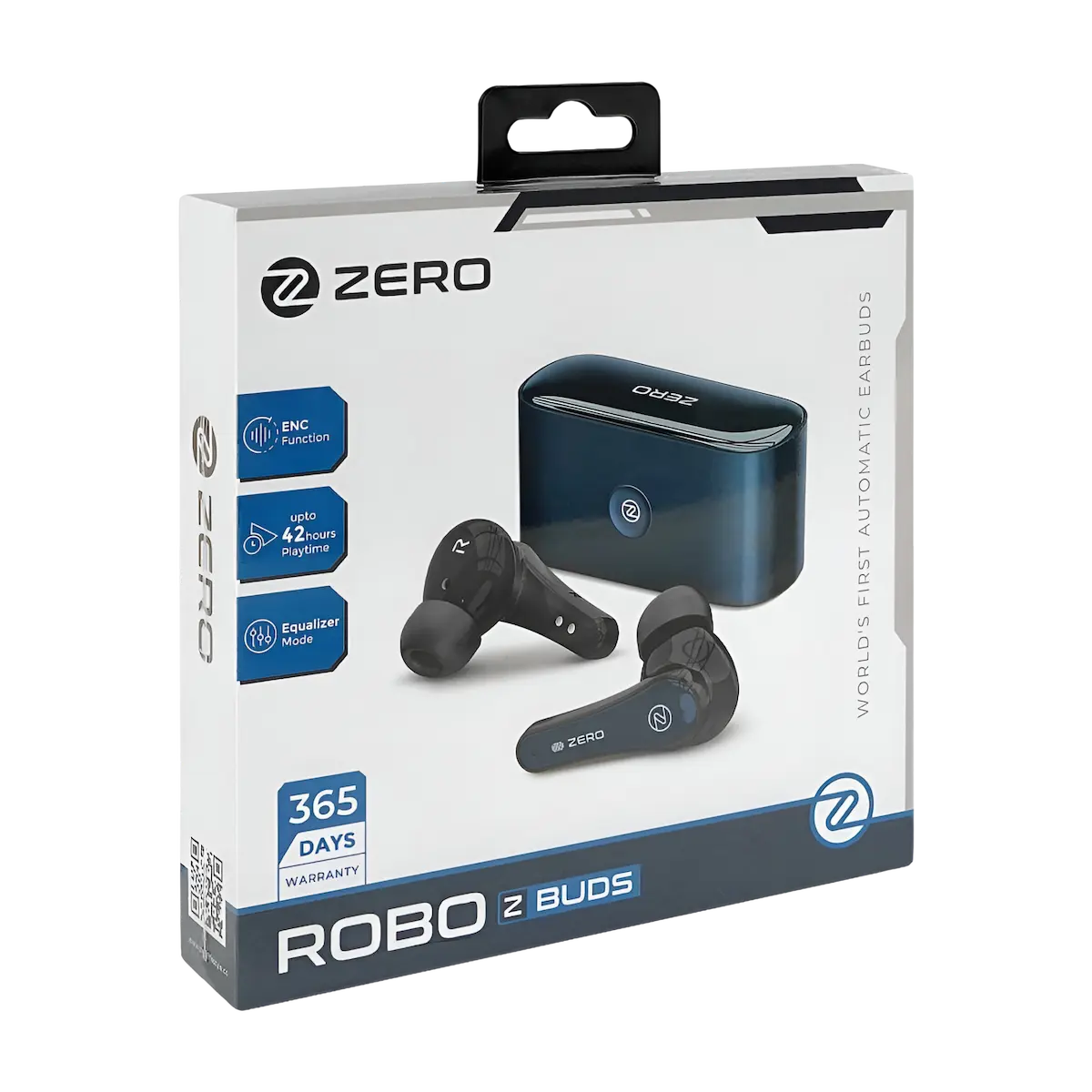 Zero Robo Earbuds box
