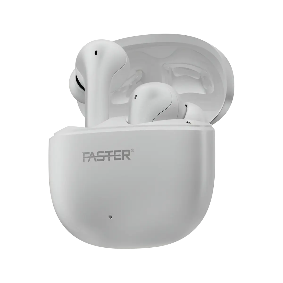 Faster Fusion-X Hybrid ANC Earbuds white