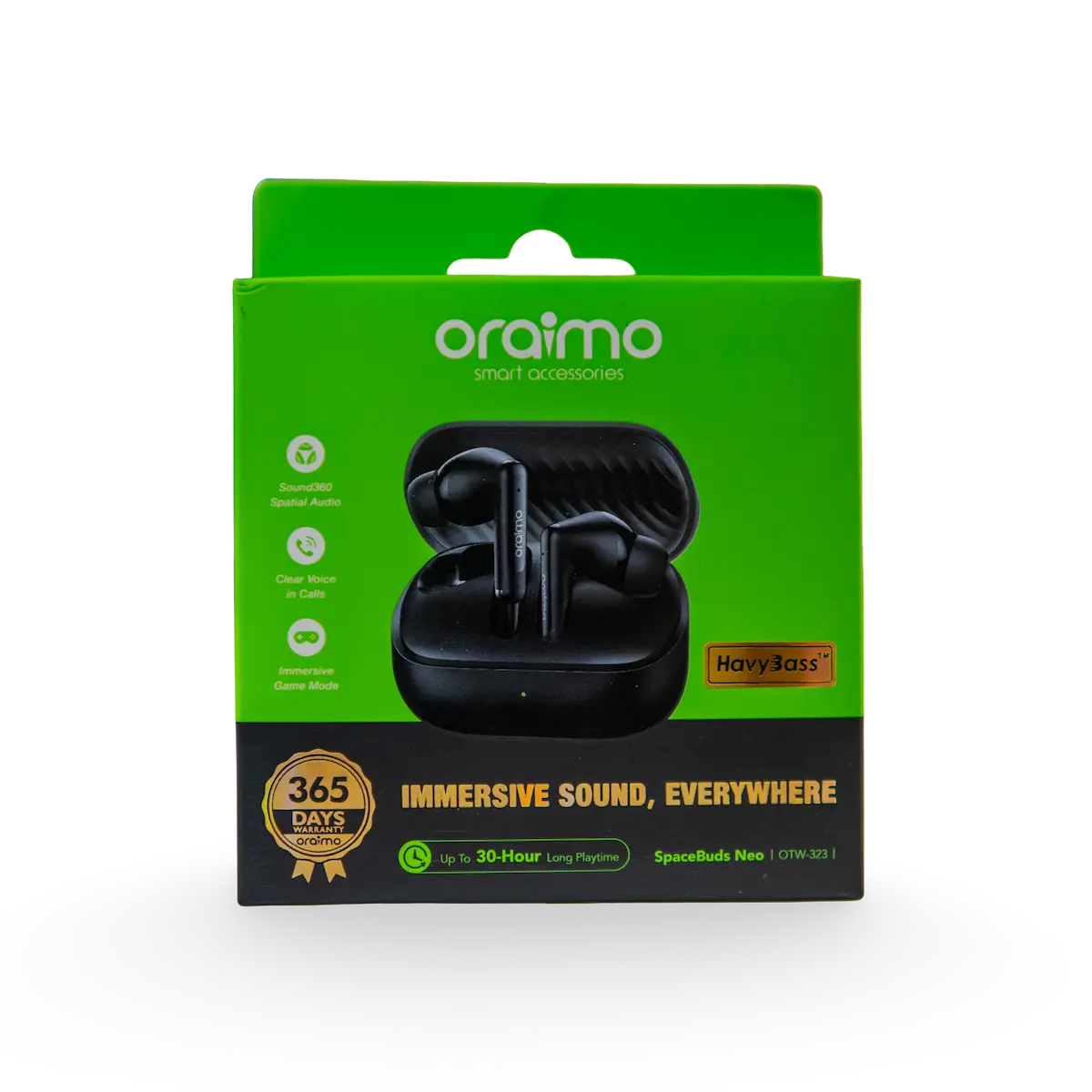 Oraimo SpaceBuds Neo Earbuds box