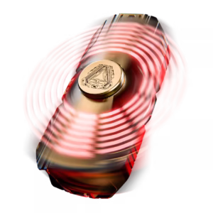 Ronin Iron Edge Earbuds with spin widget