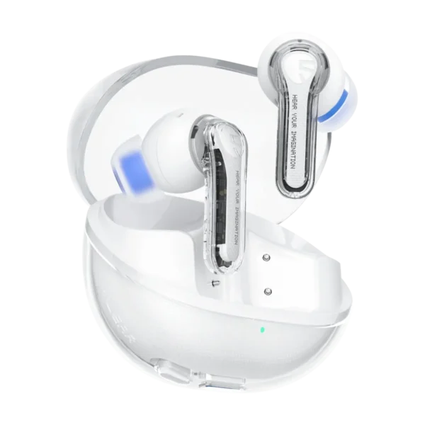 Soundpeats Clear TWS Earbuds in White