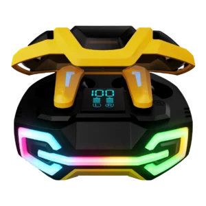 Audionic Battlebuds NEO Earbuds in Yellow