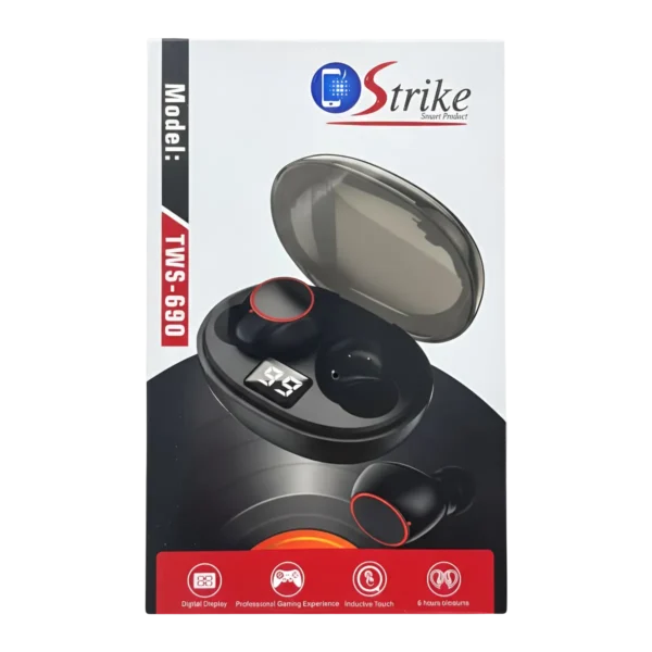 Strike TWS-690 Earbuds box