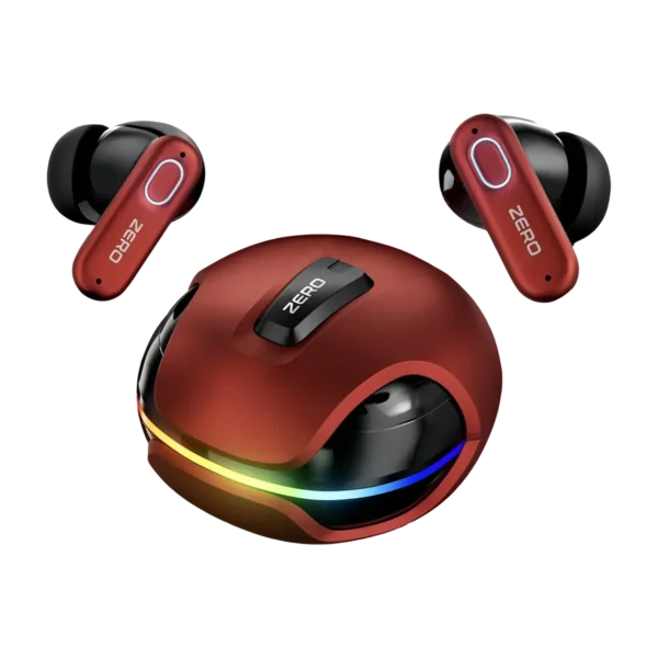 Zero Fusion Earbuds in Red