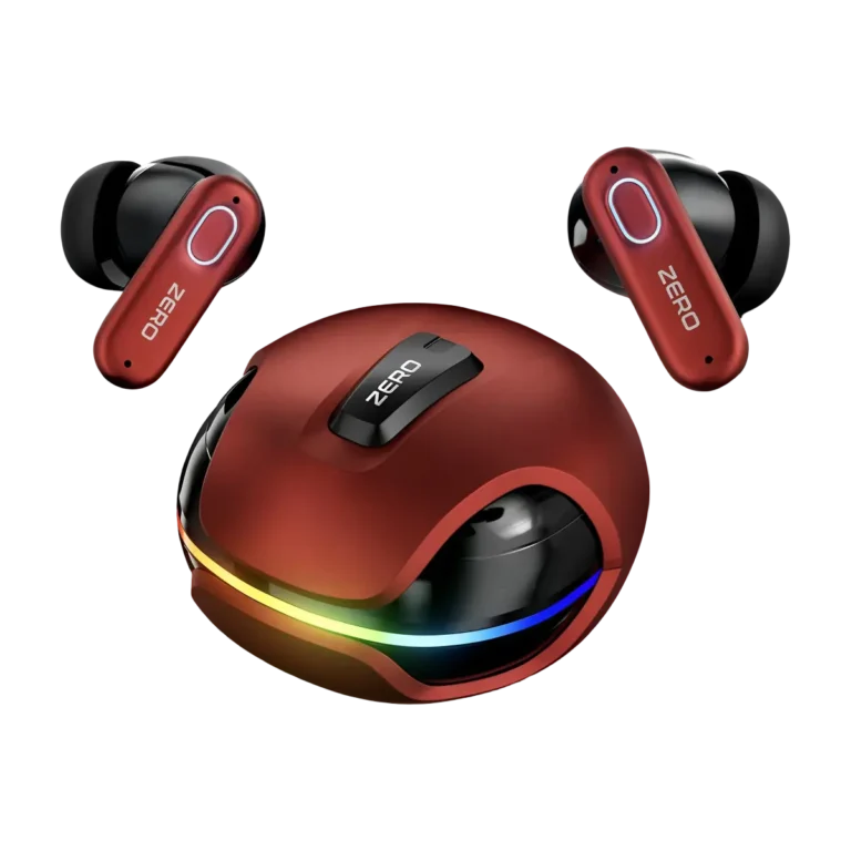 Zero Fusion Earbuds in Red