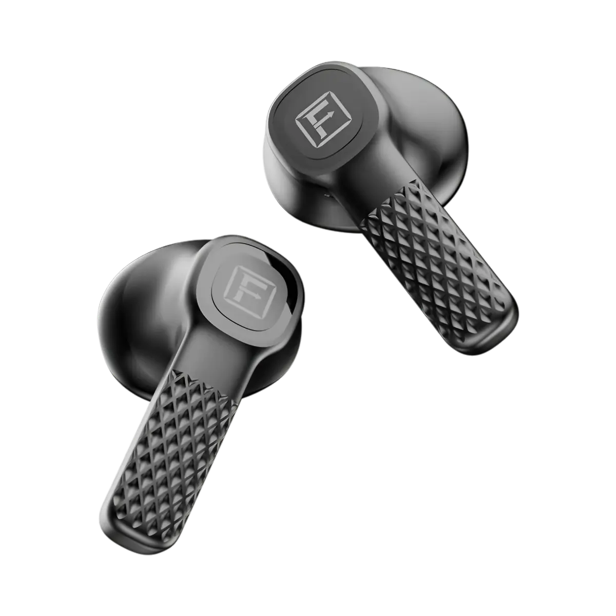 Faster Tronix Earbuds in black
