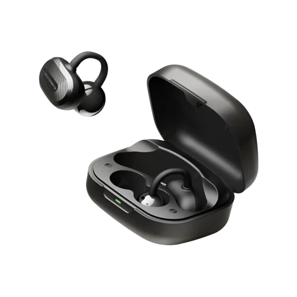 SoundPEATS Air Clip Earcuffs with open case