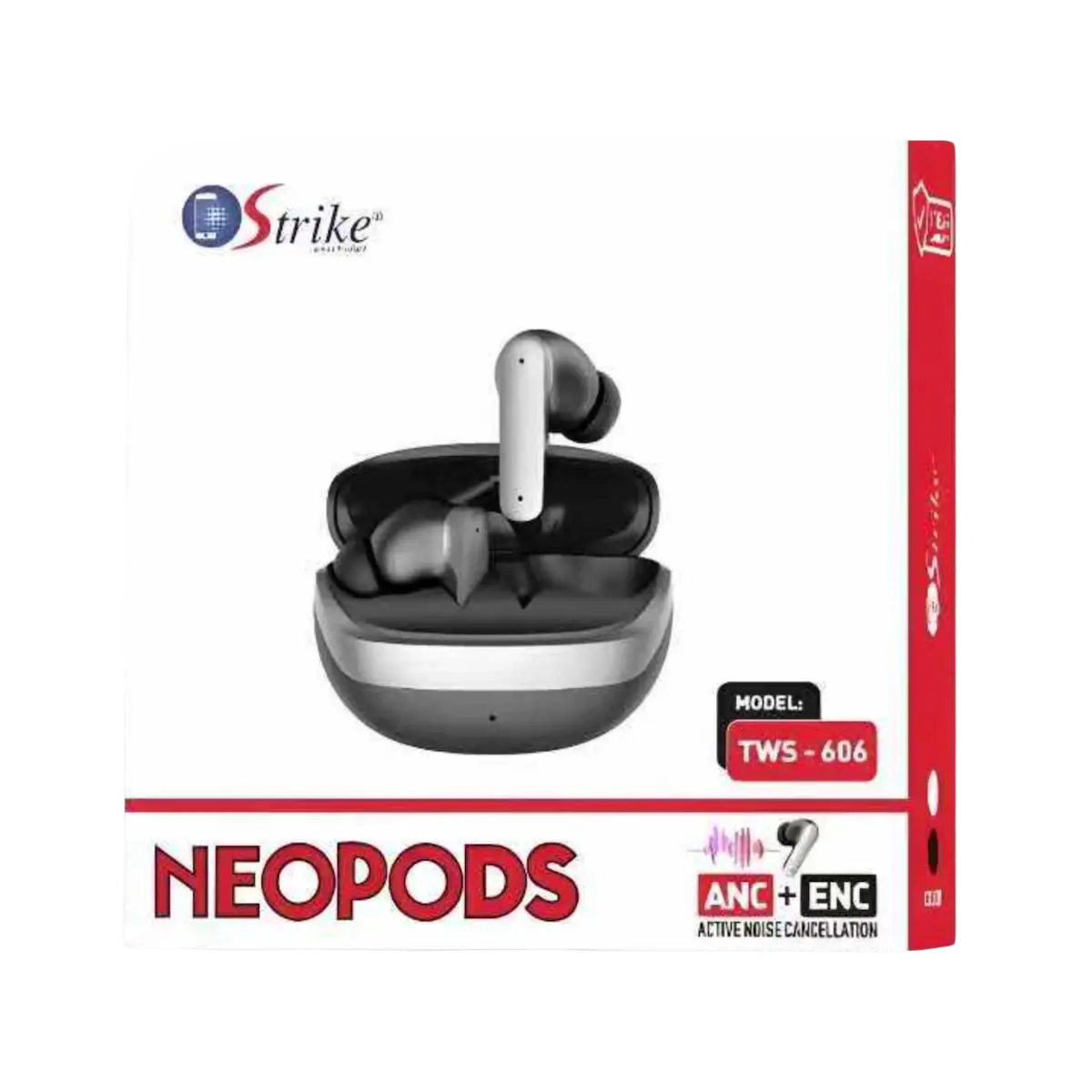 Strike TWS 606 ANC Earbuds - Image 3