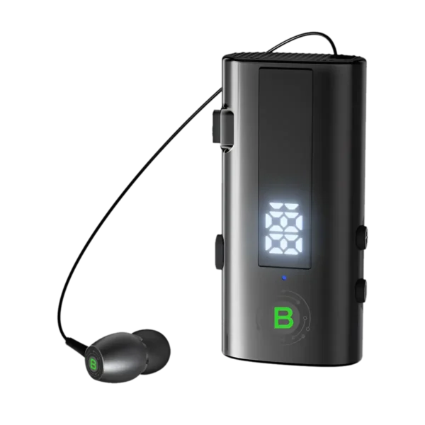Bluks BX-602 Clipster Pro Retractable Earphone
