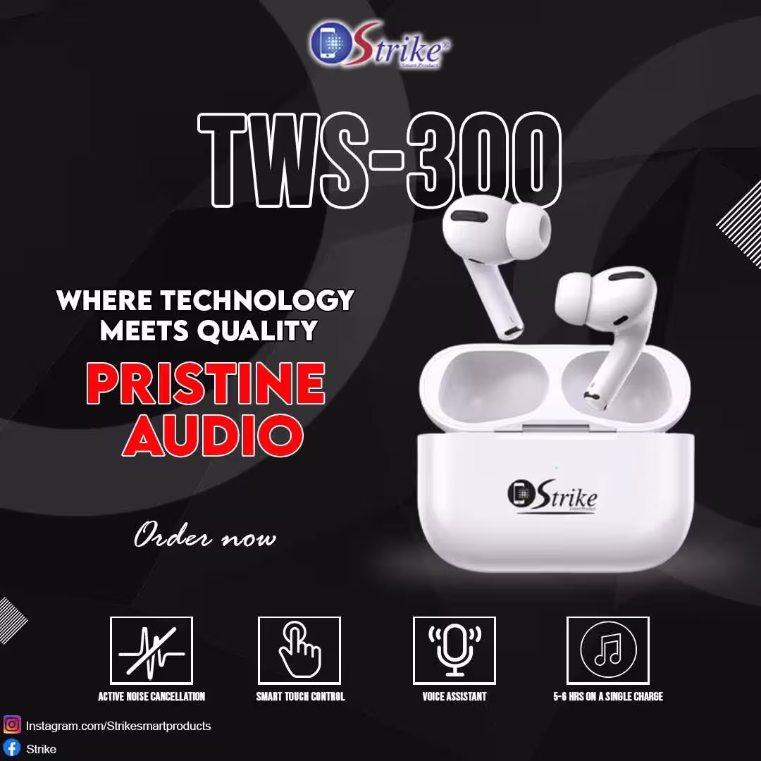 Strike TWS 300 ANC AirPods