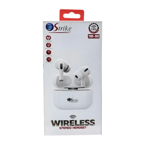 Strike TWS 300 Earbuds Box