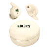 Bluks BX-606 In-Ear Sleep Earbuds in beige color