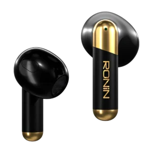 Ronin Snap R 7070 Earbuds with gold touch