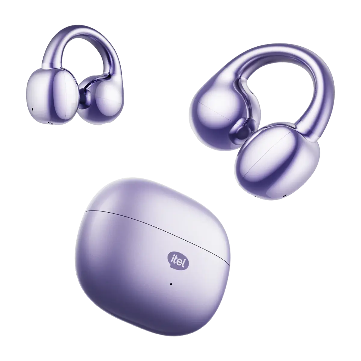itel Buds Fit 5 Open-Ear Earcuffs with AI Call Noise Cancellation & 32H Playtime - Image 2