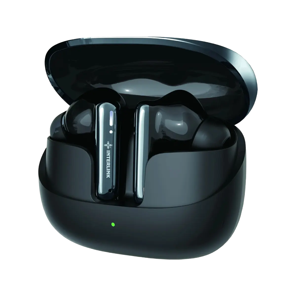 Interlink Duo Earbuds in black