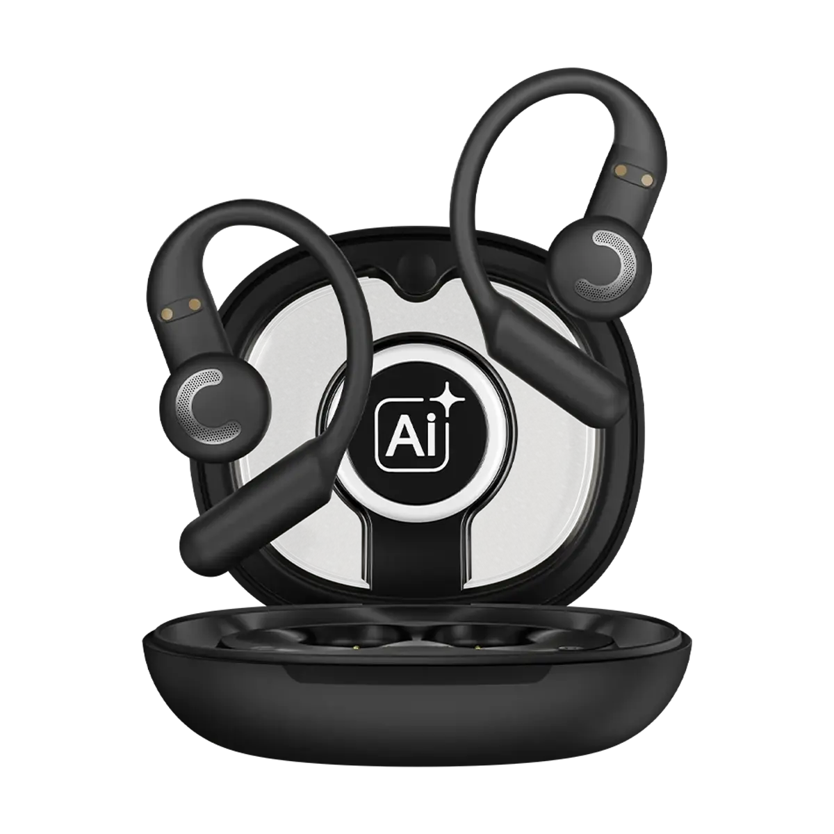 Login L-226 Glazor Earbuds Black