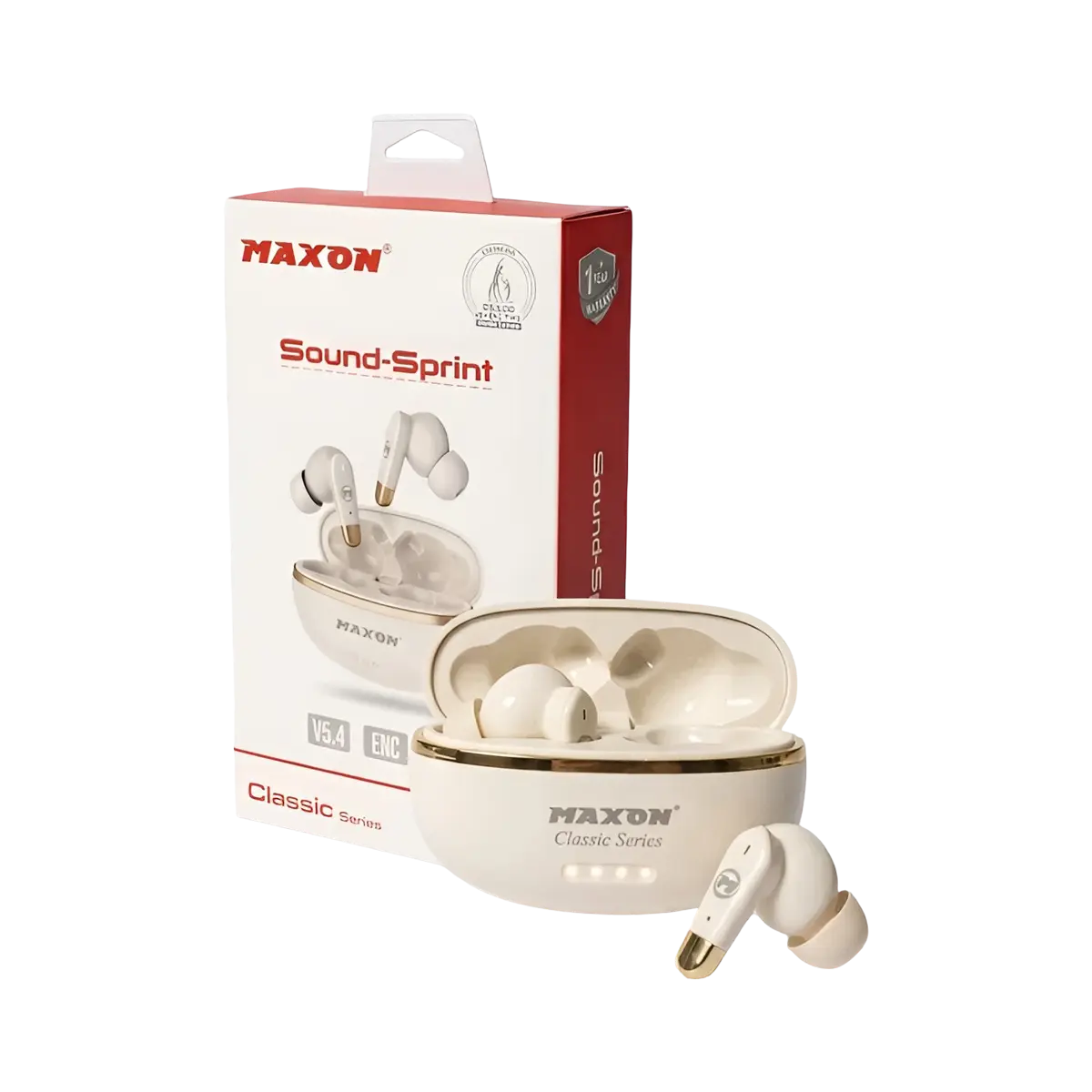 Maxon M304 Sound Sprint Earbuds Box