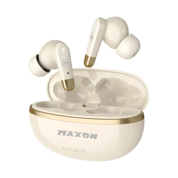 Maxon M304 Sound Sprint Earbuds in white
