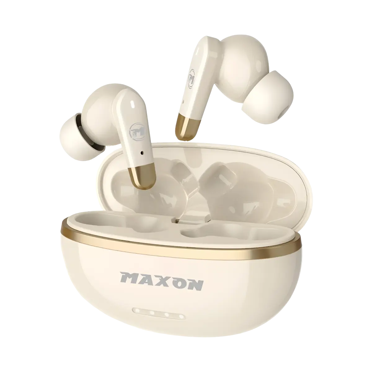 Maxon M304 Sound Sprint Earbuds in white