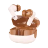 Moxom M332 Robex Earbuds in Brown
